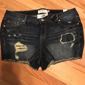 NWT Torrid jean shorts
